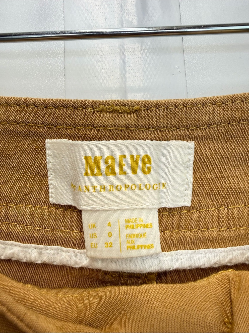 Anthropologie Maeve Colette Wide-Leg Cropped Pants Size 0 - Picture 8 of 10